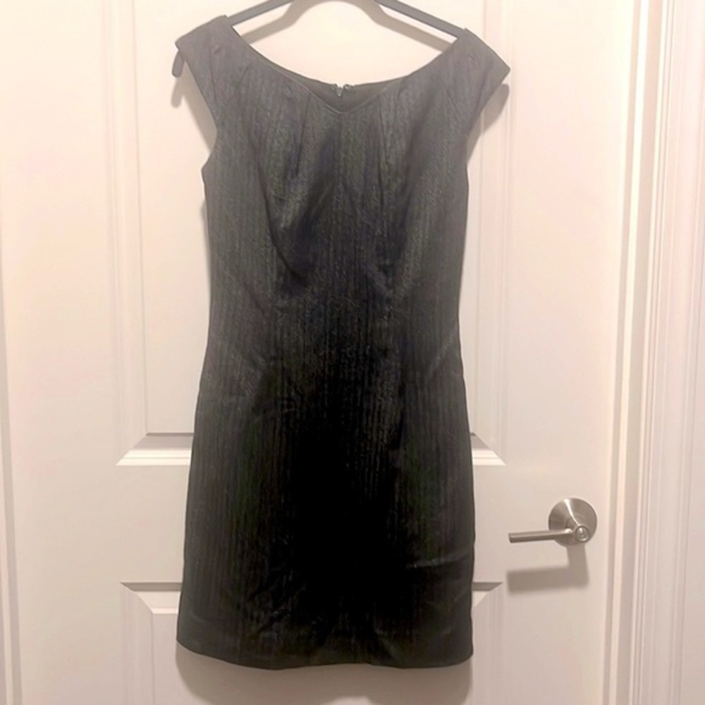 Mossino Herringbone Print Cap Sleeve Sheath Dress (Size 2)​​​​​​
